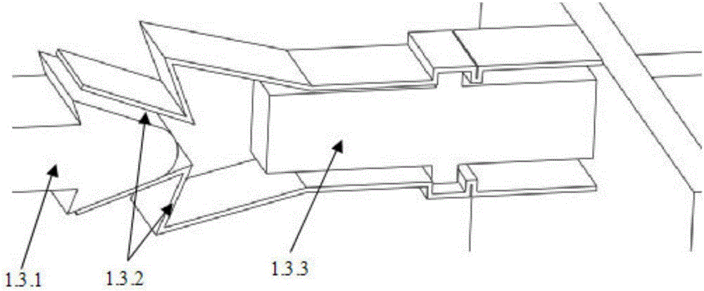 High-altitude walking robot rescuing device mechanism