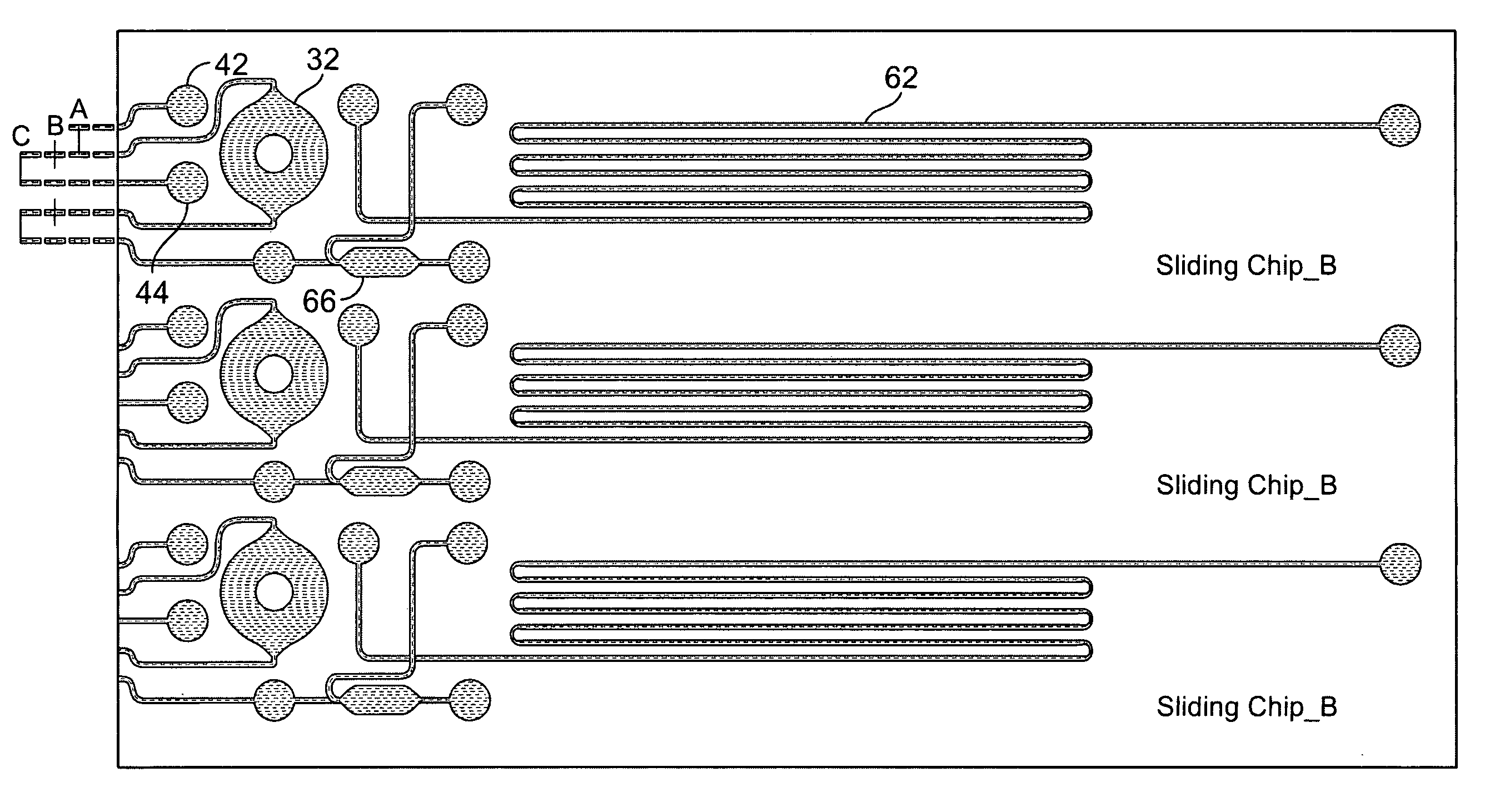 Integrated system with modular microfluidic components