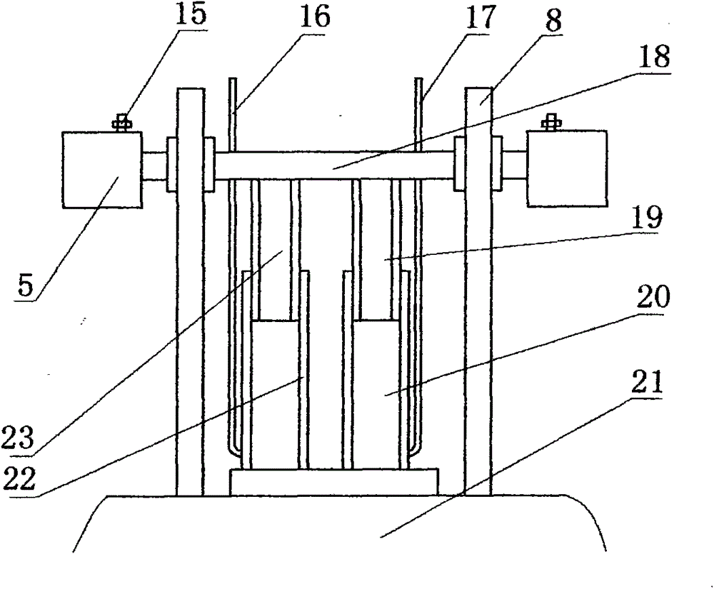 An ocean tidal drop pumping device