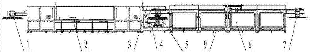 Large-size LCD panel inspection device