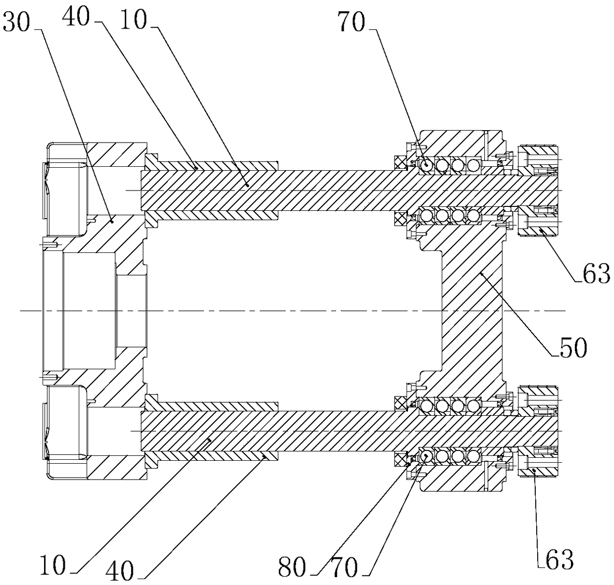 Glue jet drive mechanism