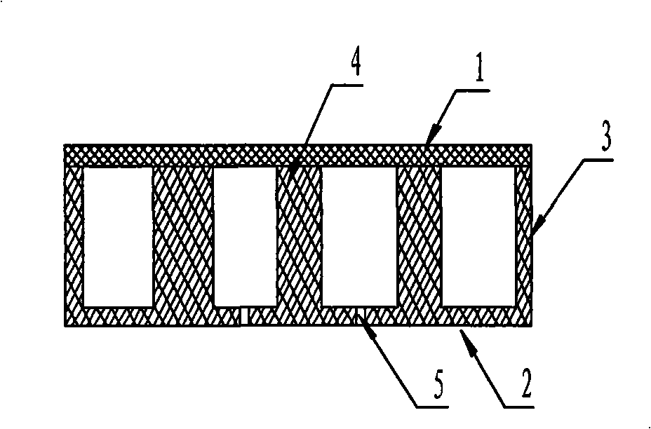 Multi-pole combined magnet core with magnetic shield