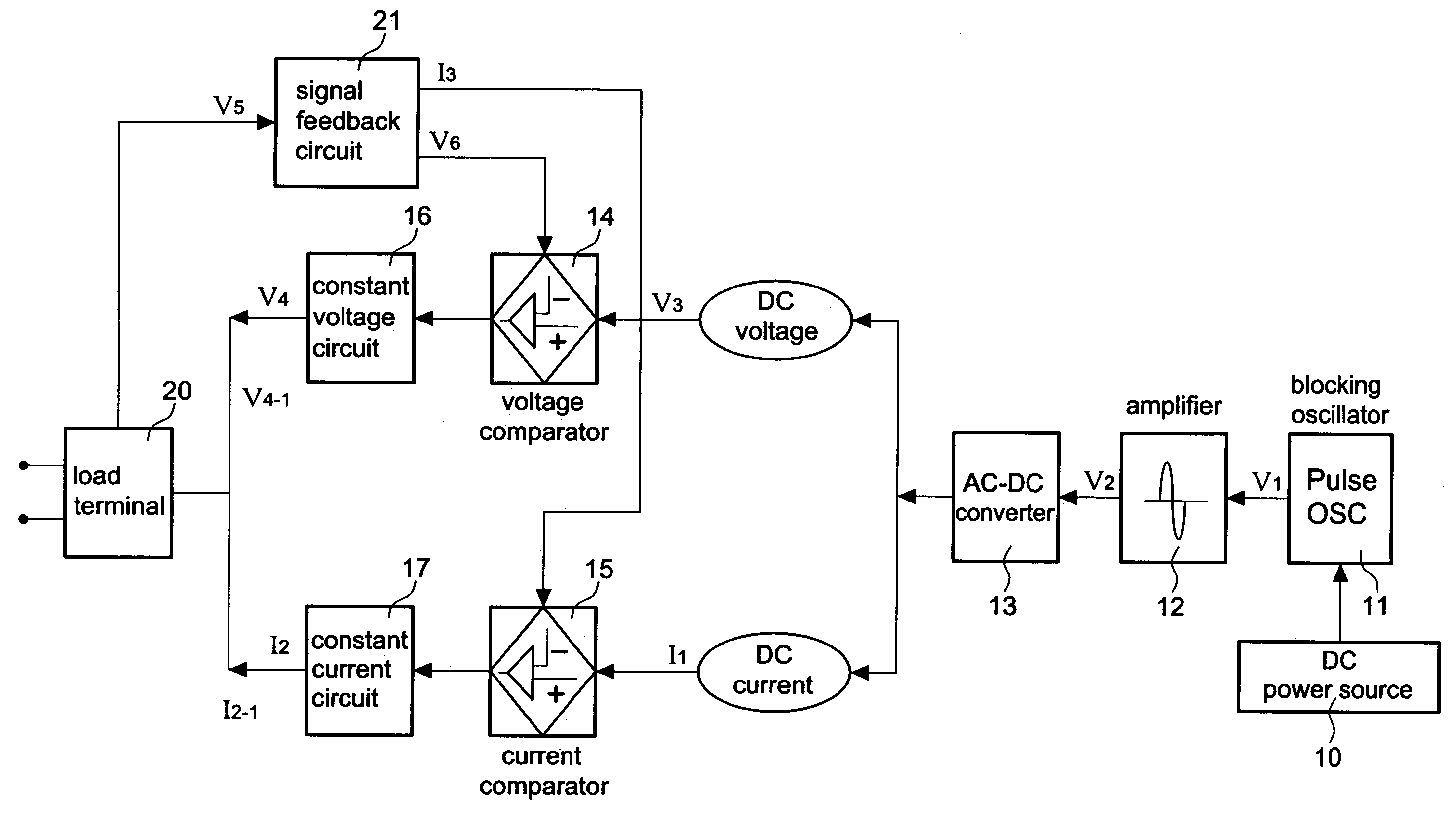 Energy-saving drive apparatus for DC loads