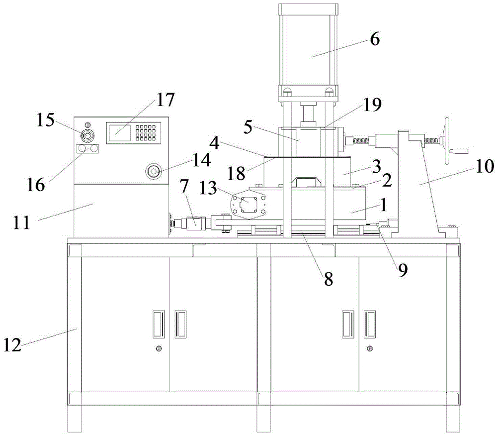 An anisotropic direct shear test system for geosynthetics and its implementation method