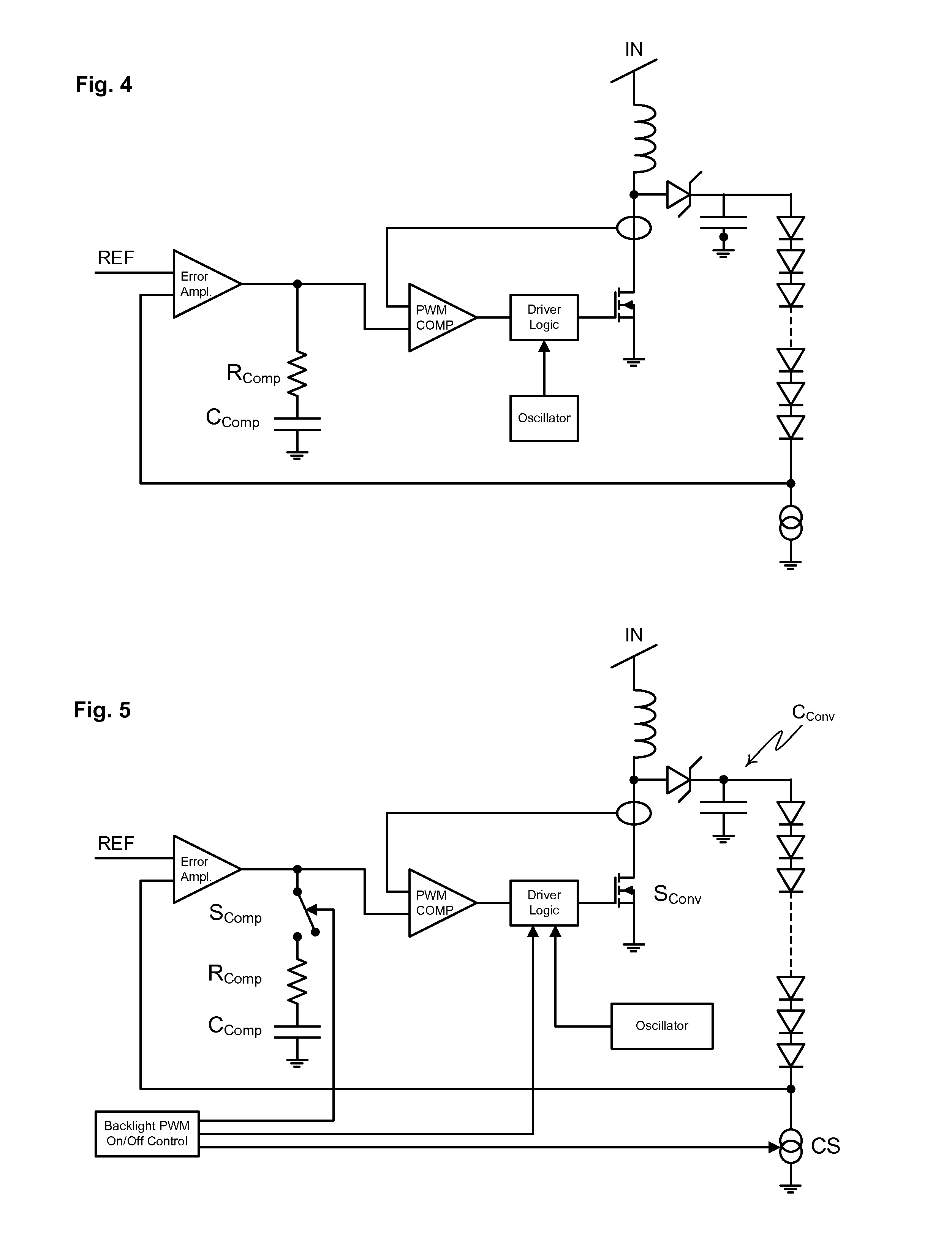 Voltage Converting LED Circuit with Switched Capacitor Network