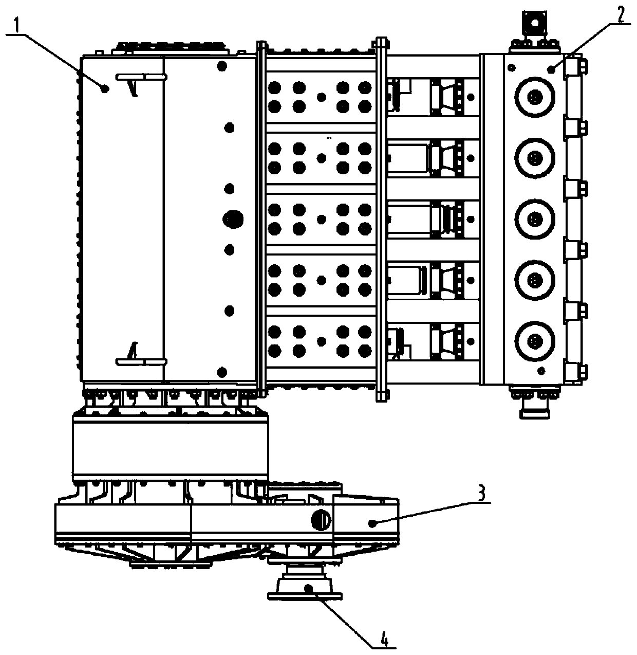 High-power five-cylinder plunger pump