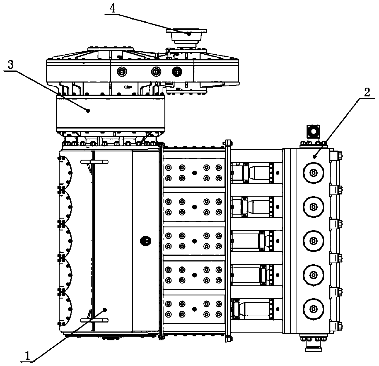 High-power five-cylinder plunger pump