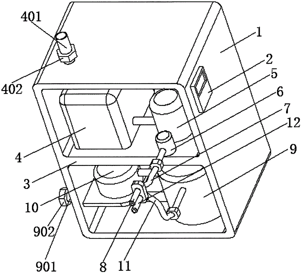 Plug-draining device in tumor hyperthermic perfusion treatment