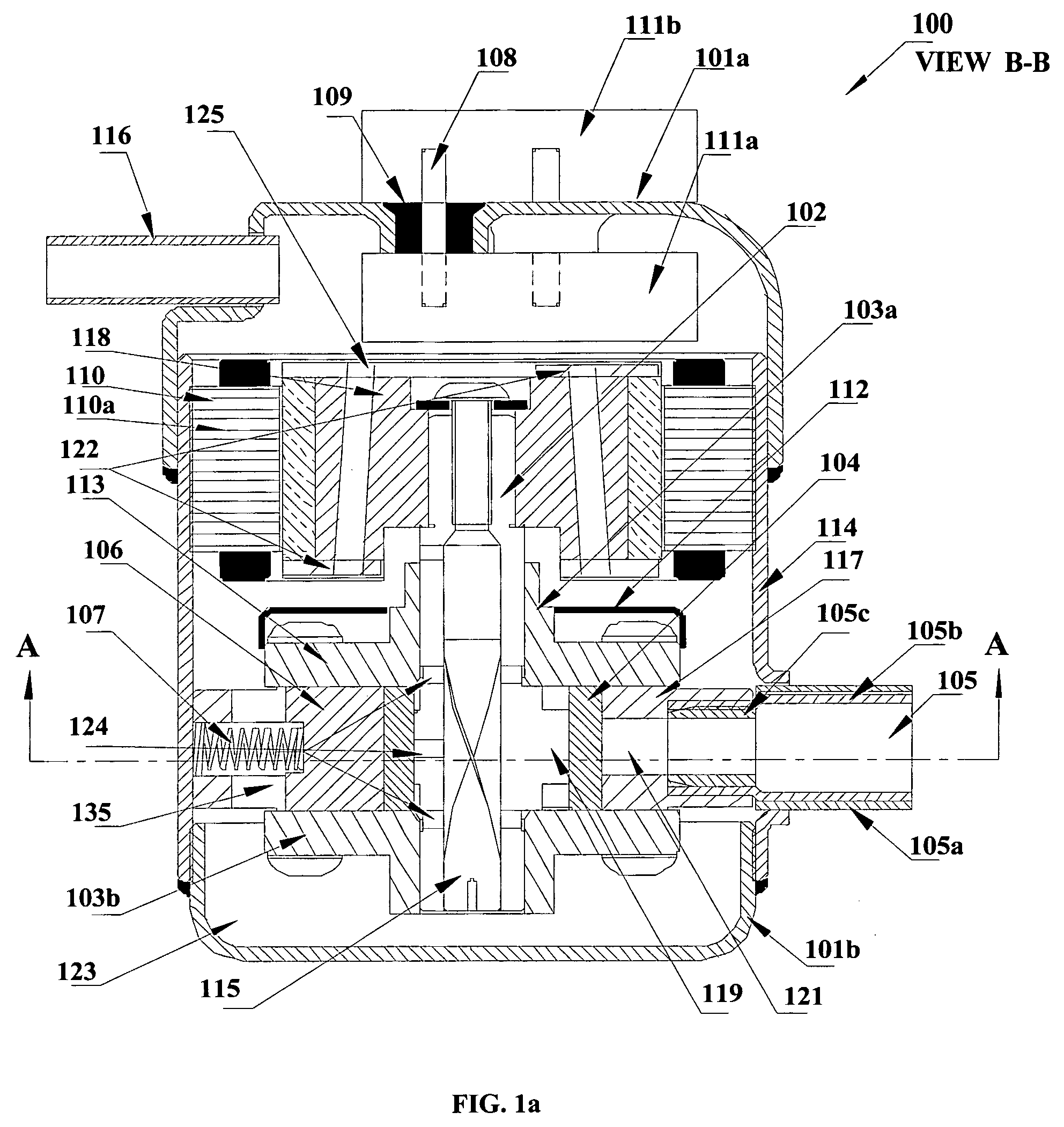 Miniature rotary compressor, and methods related thereto