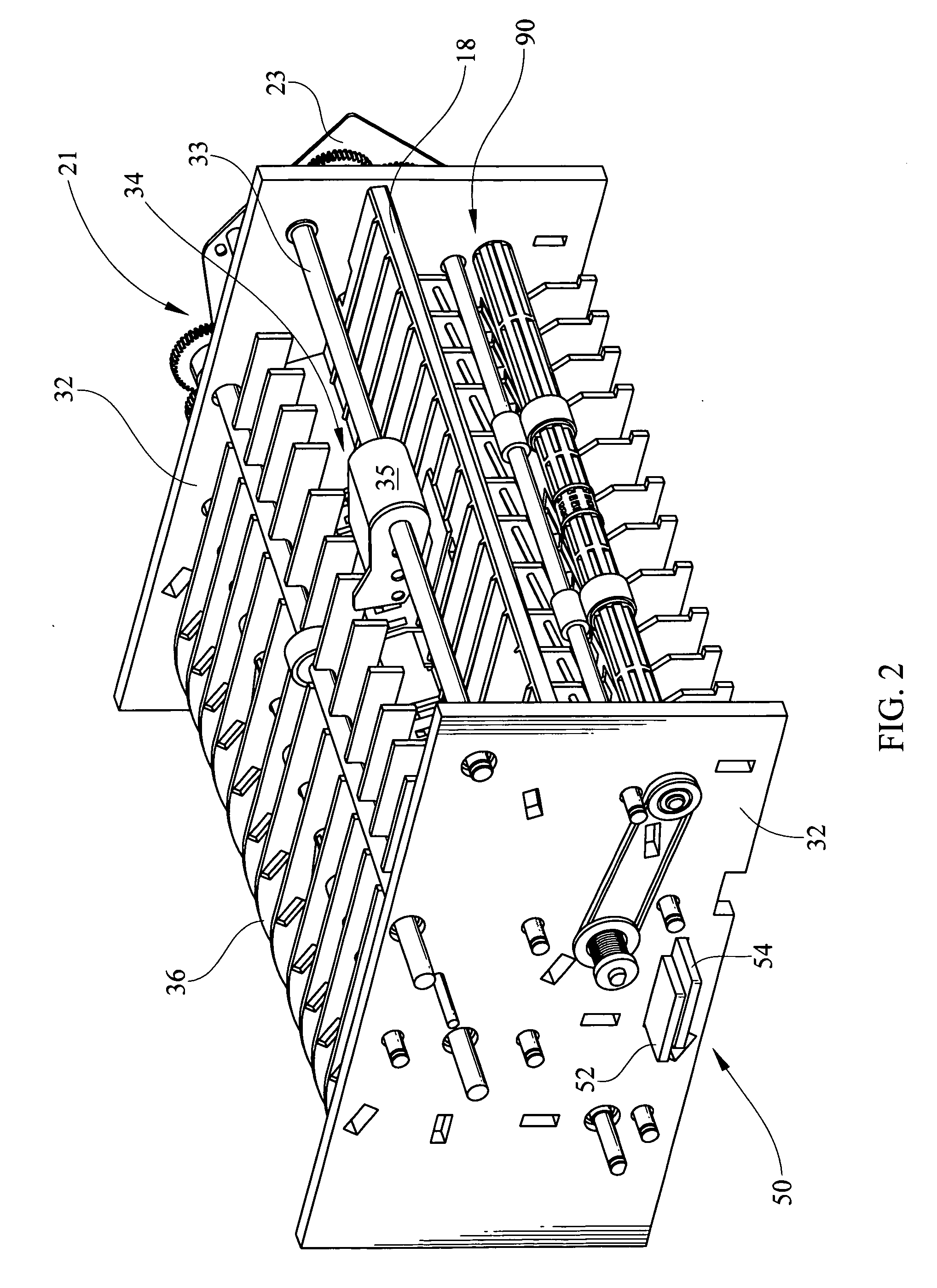 Apparatus for and method of creating a duplex scan using a single pass ADF