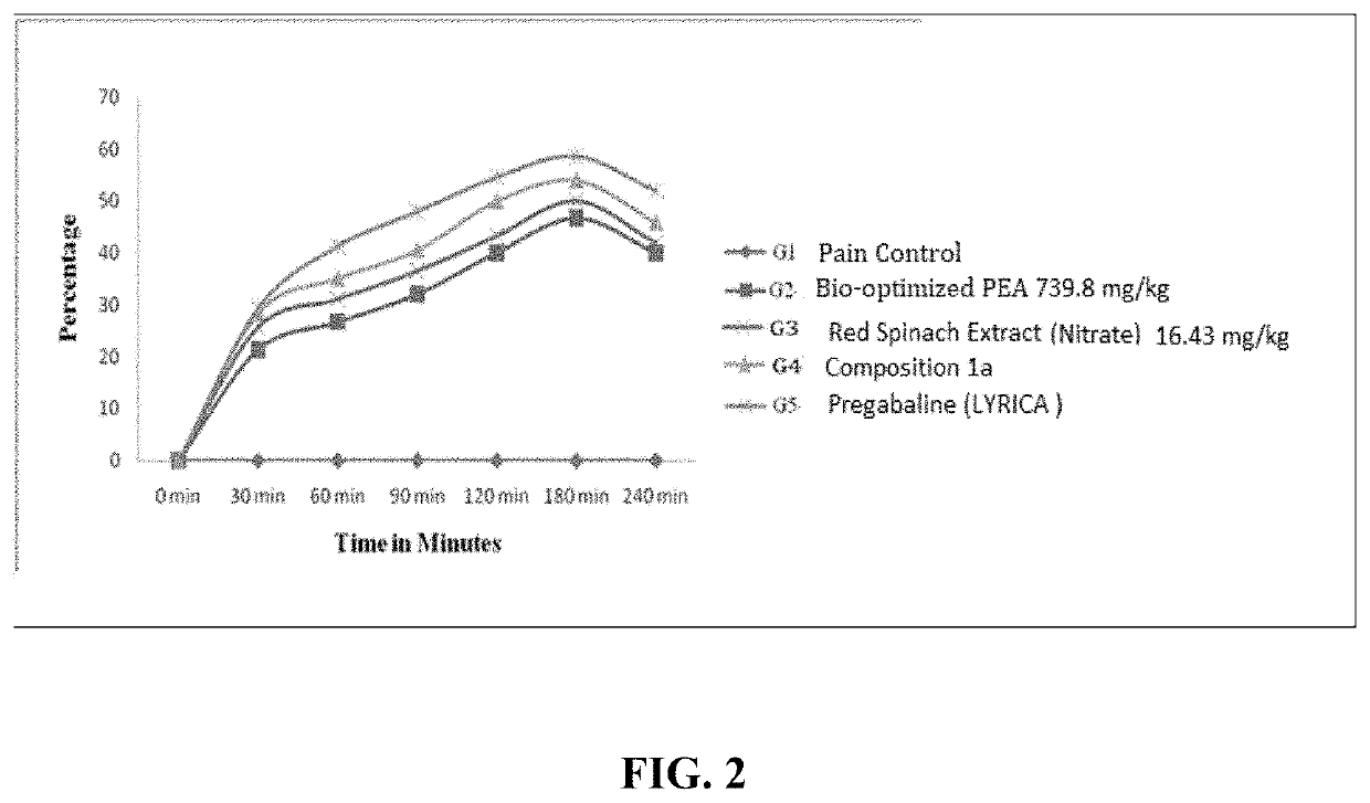 Synergistic nutritional compositions for pain management