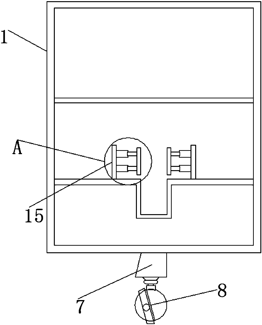 Bending machine with heat dissipating function
