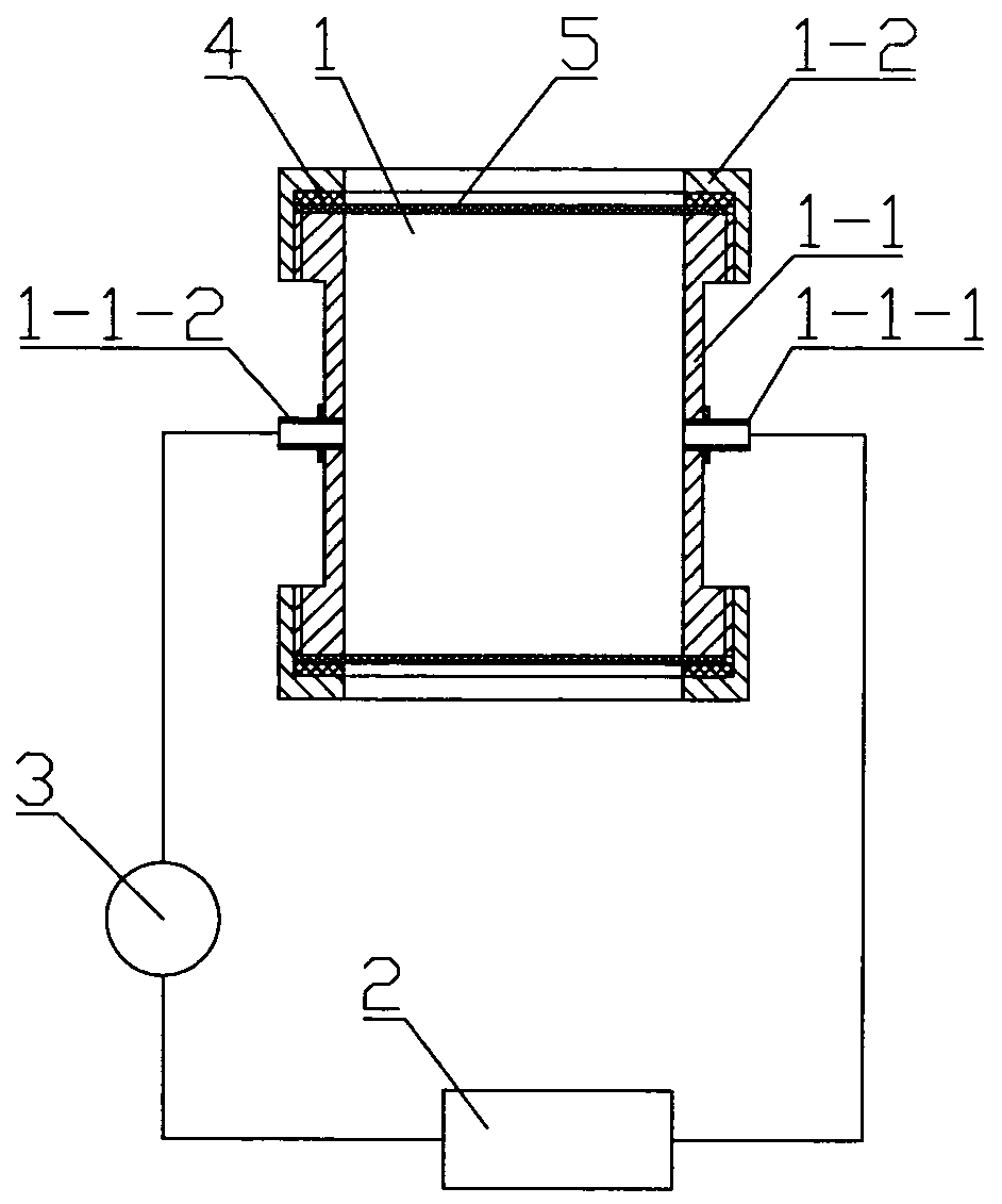 Device and method for measuring effective diffusion coefficient of radon in thin film