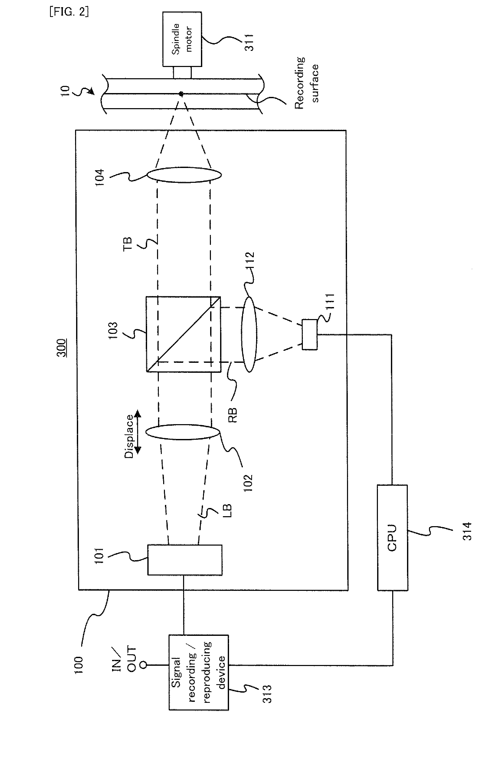 Optical pickup and information equipment