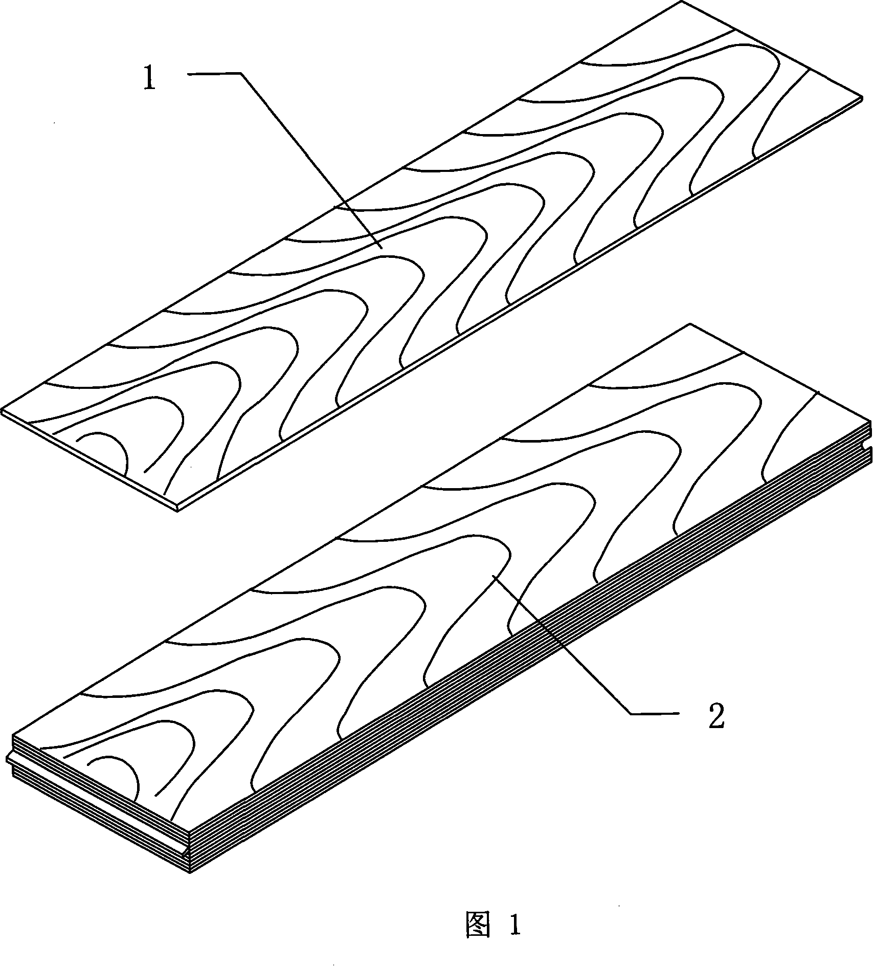 High-density solid wood floor and producing method thereof