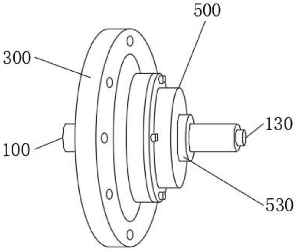 Waterproof structure of motor rotating shaft