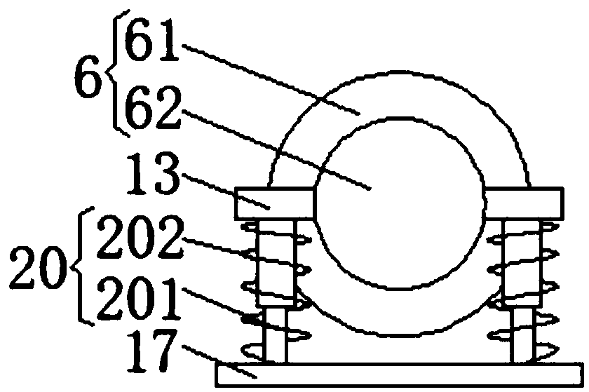 Automatic cutting device for floor heating PERT tube