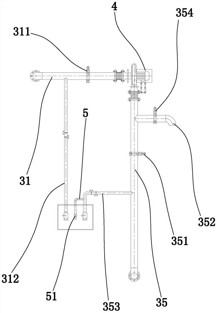 A Horizontal Circulation Granary Insect Killing System