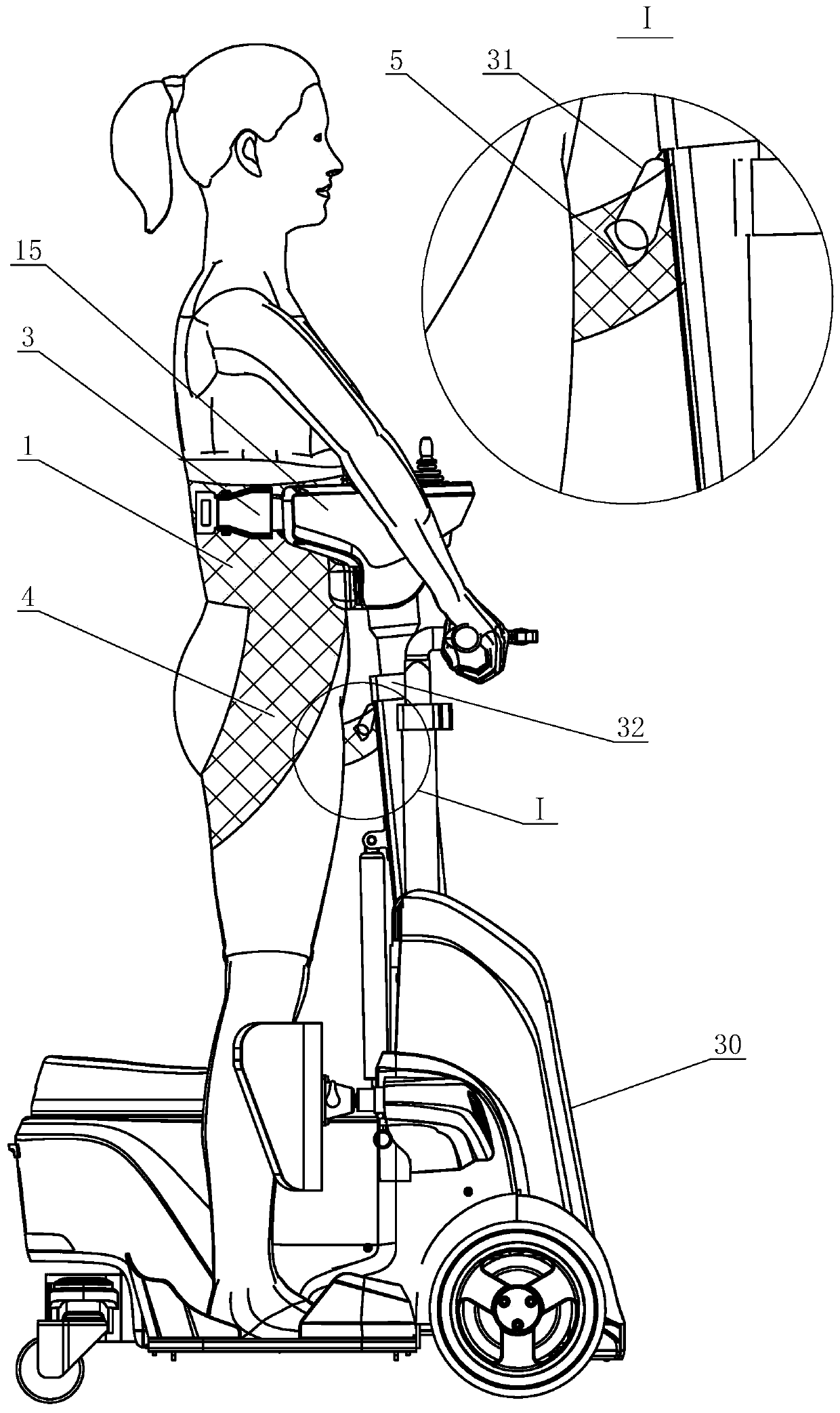 A wearable device and a method for realizing self-care by using the device