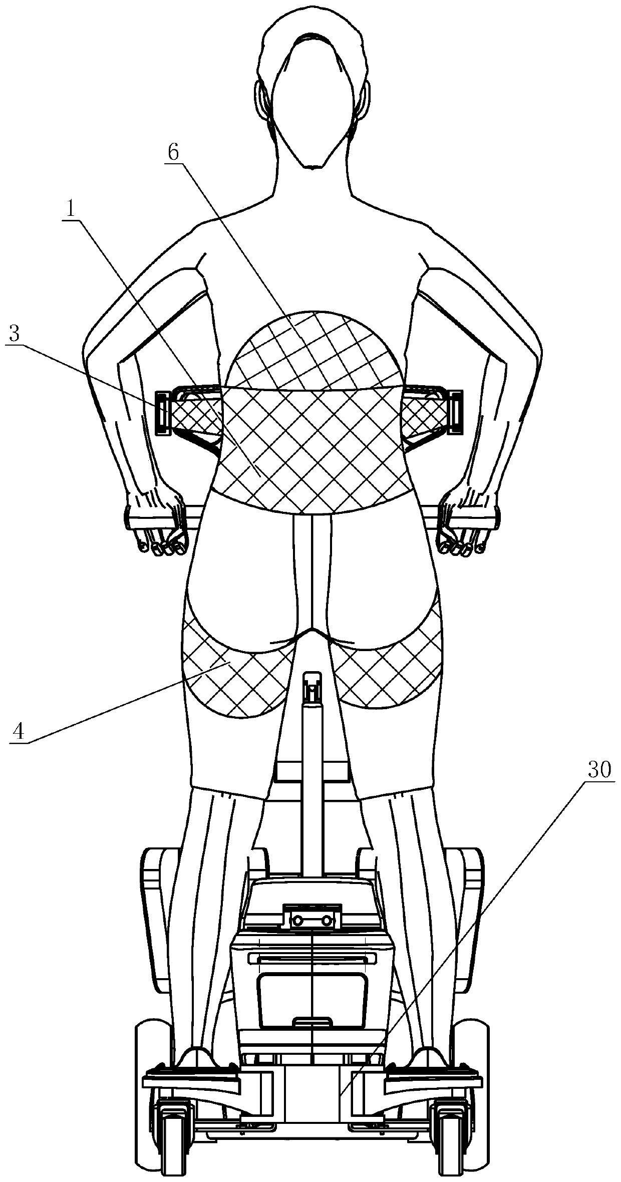 A wearable device and a method for realizing self-care by using the device