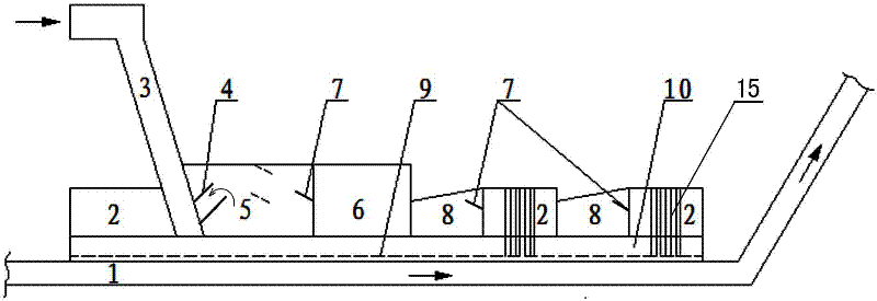 Dust catcher for belt conveyor with large inclined angle