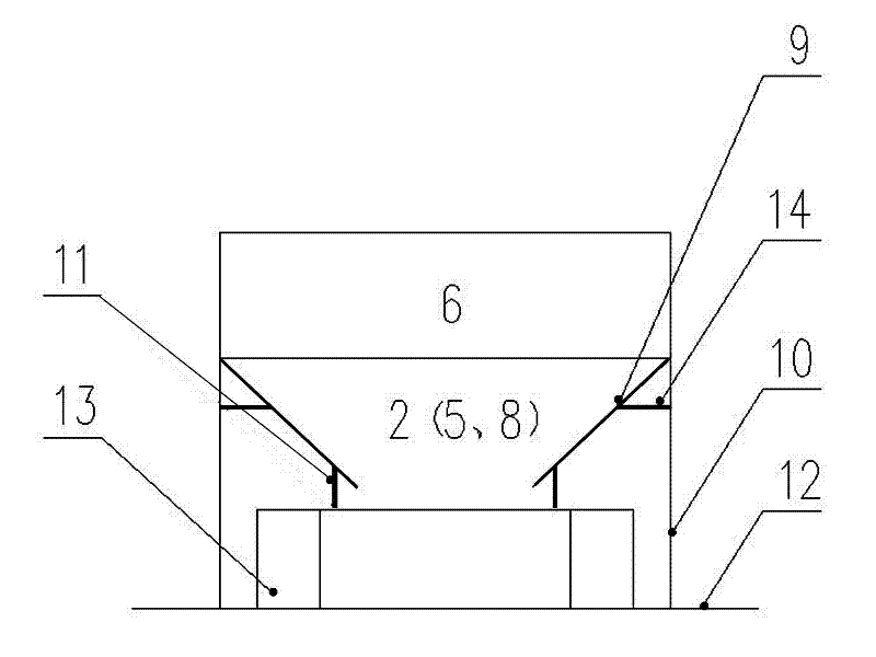 Dust catcher for belt conveyor with large inclined angle