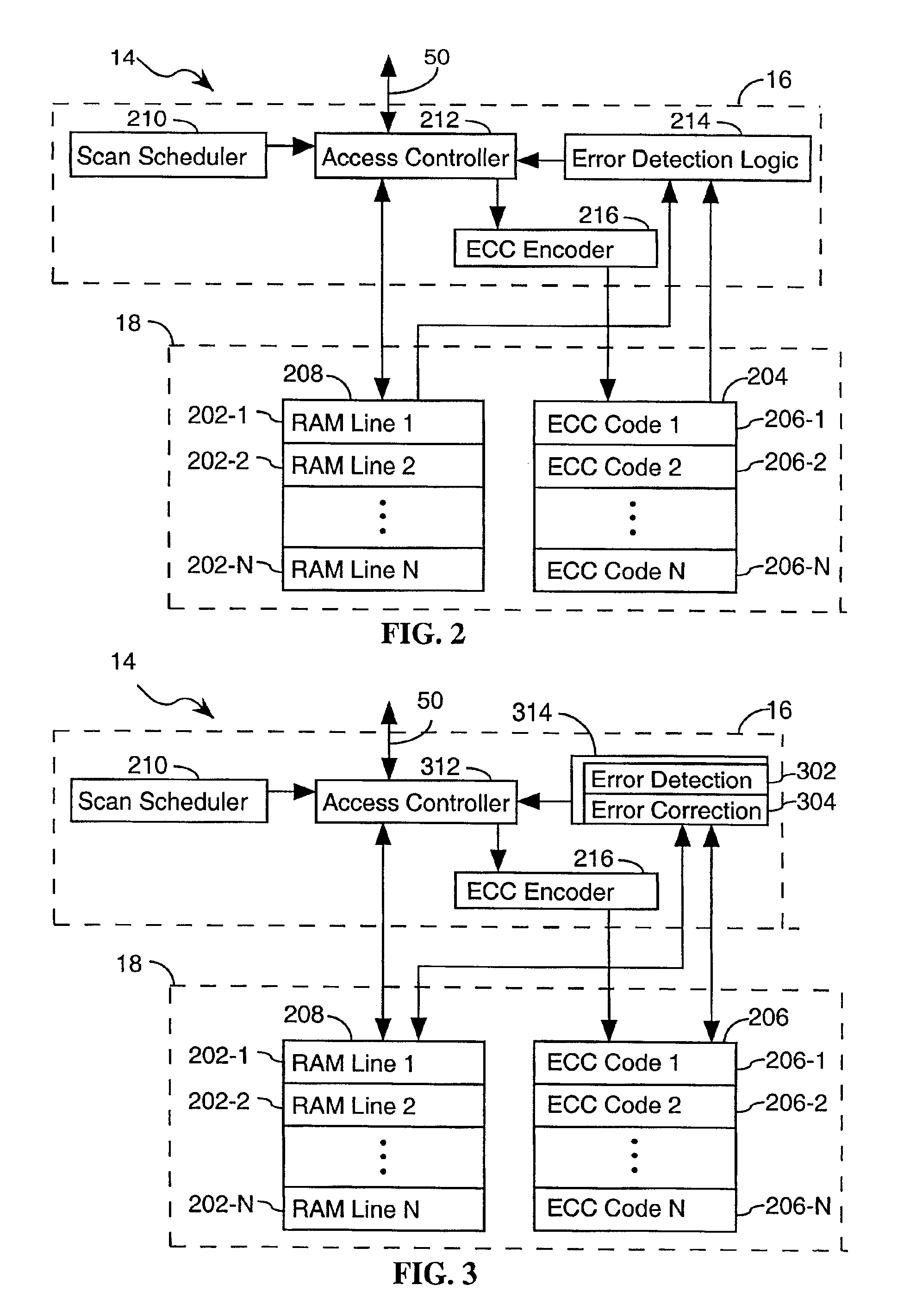 System and method for scrubbing errors in very large memories