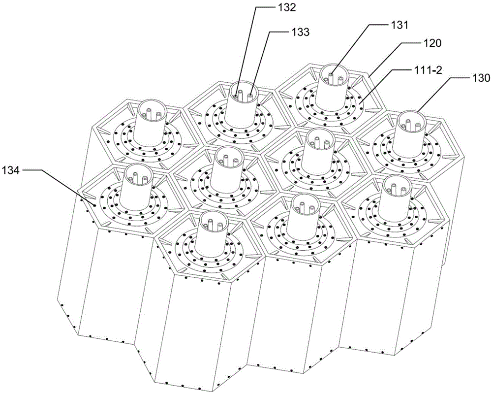 Isolated underwater flexible storage device for offshore oil-gas field