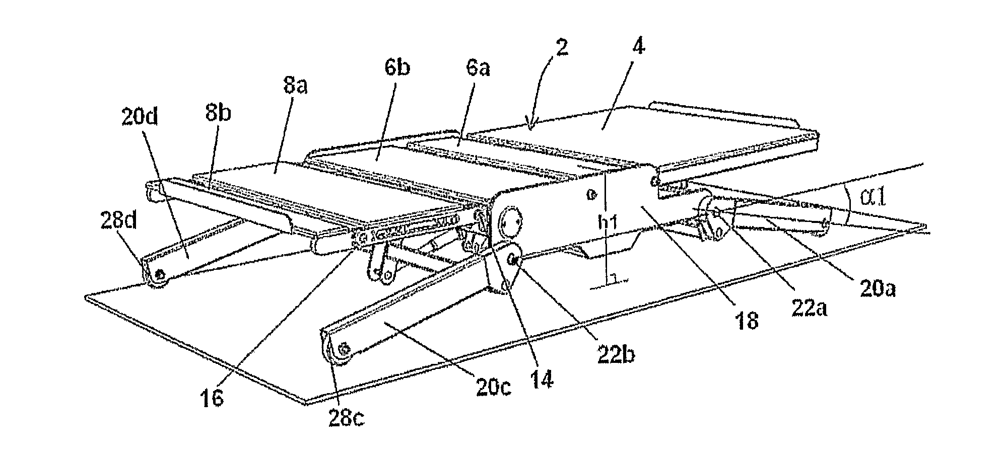 Articulated Bed