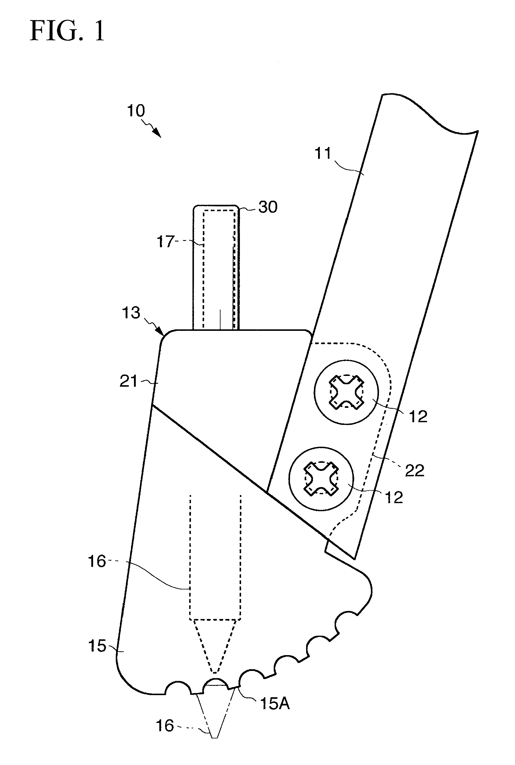 Distal structure of leg for musical instrument stand