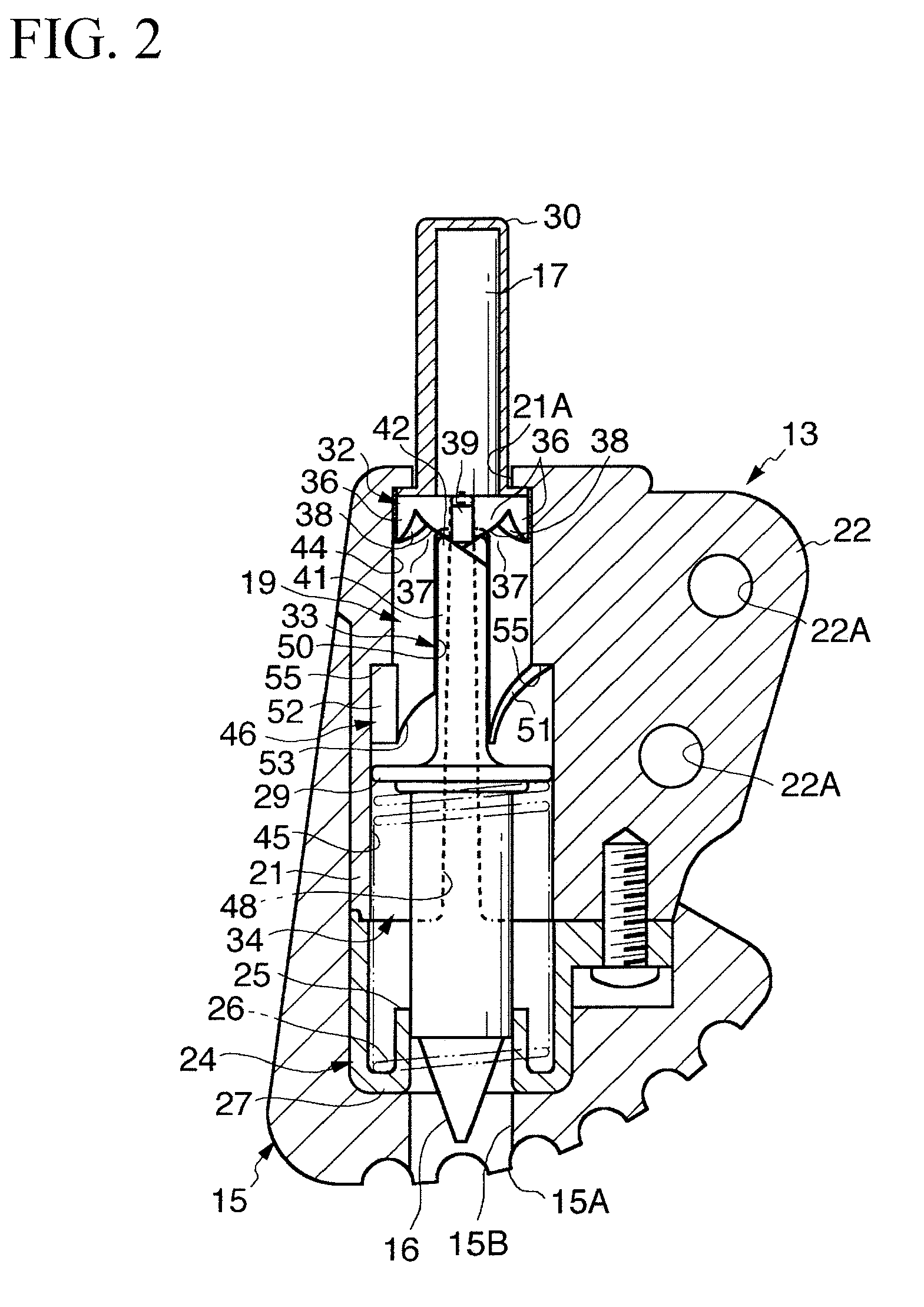 Distal structure of leg for musical instrument stand