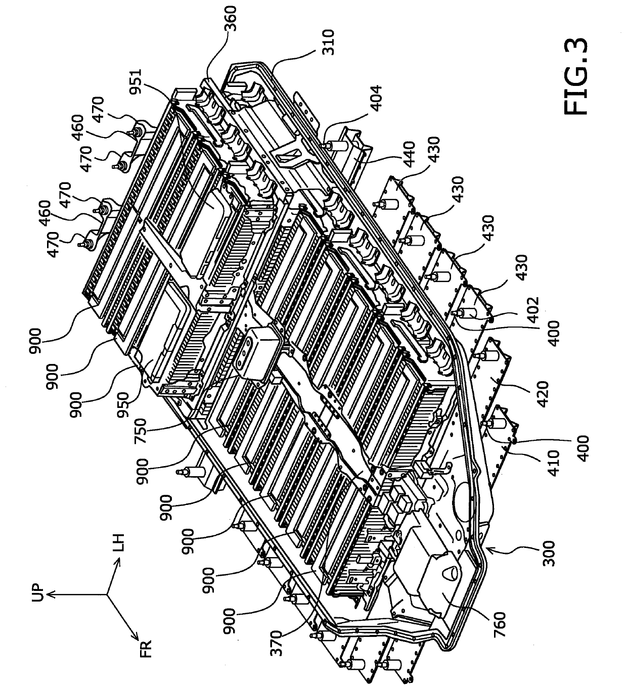 Battery pack and vehicle for mounting the same