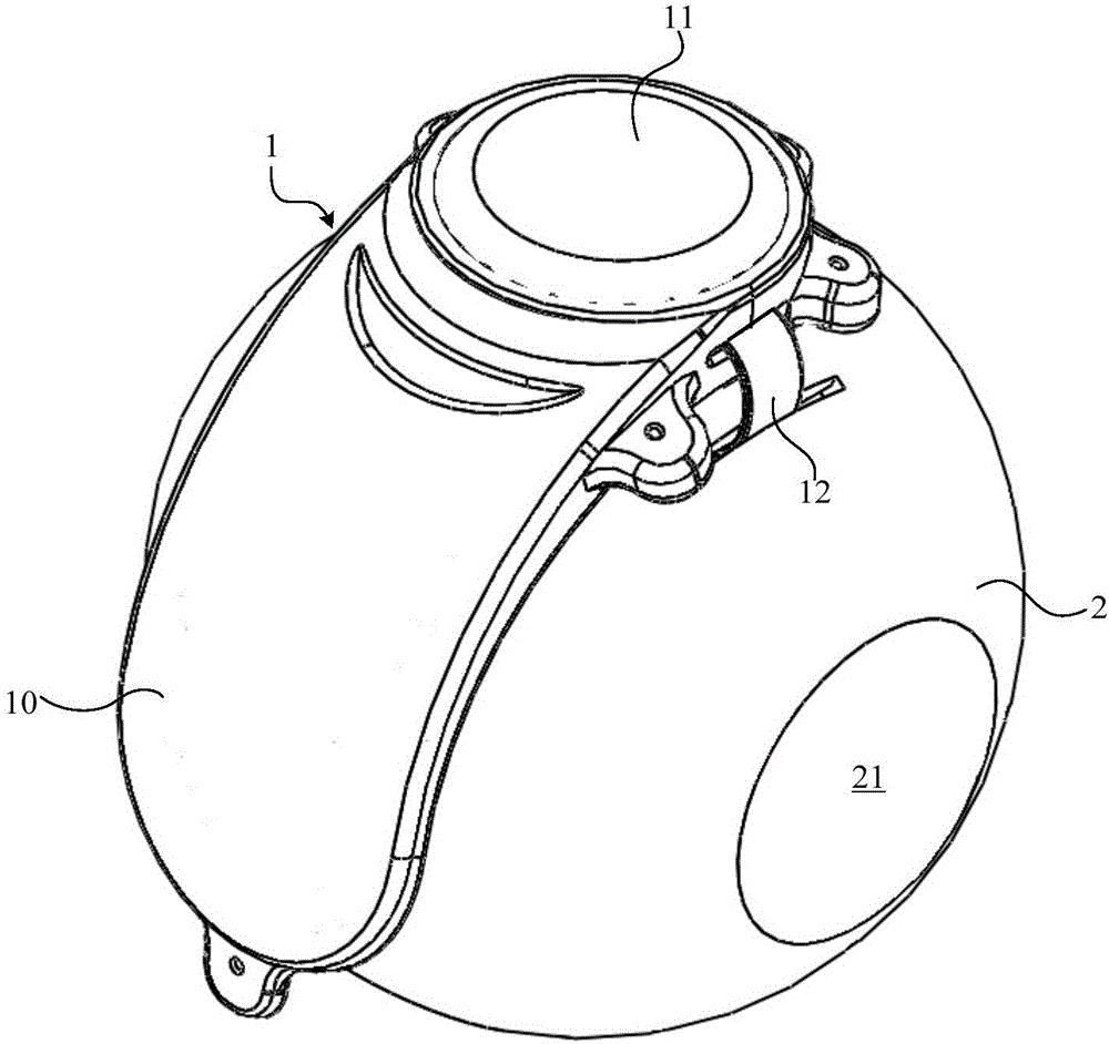 Bandage-free implanting device of artificial retina and artificial retina