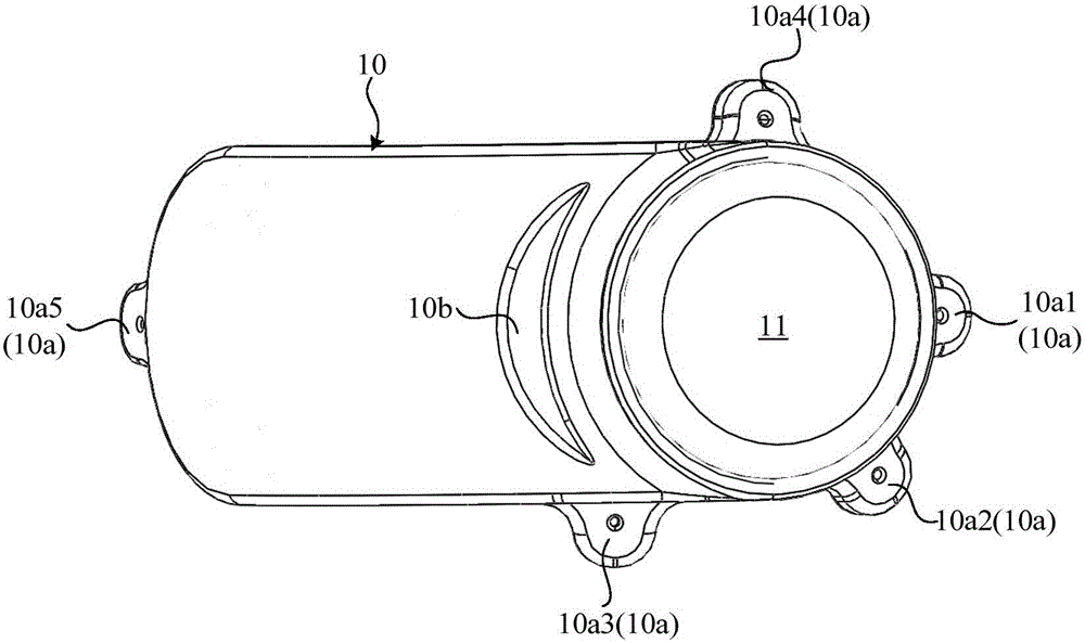 Bandage-free implanting device of artificial retina and artificial retina