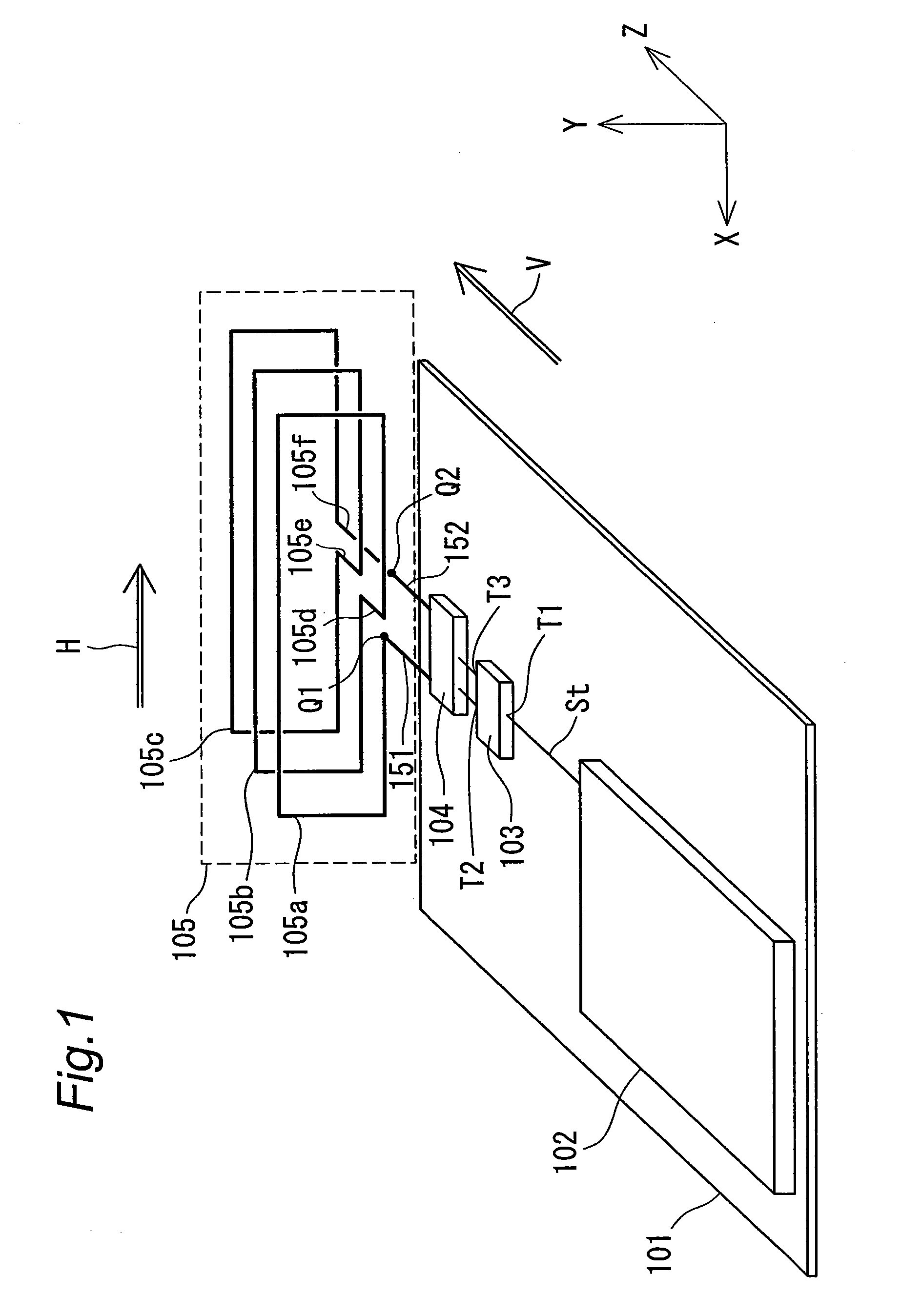 Antenna apparatus utilizing small loop antenna element having munute length and two feeding points