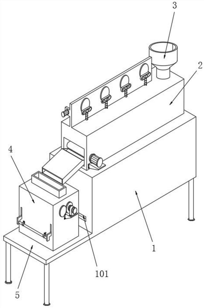 Crushing equipment for health care products and method
