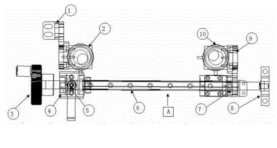 Mechanism for detecting camera of fully-automatic backlight assembly machine