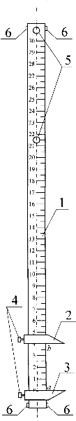 Device for efficiently measuring tree height