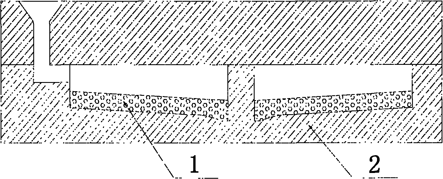 Composite lining plate of ball mill and preparation method thereof
