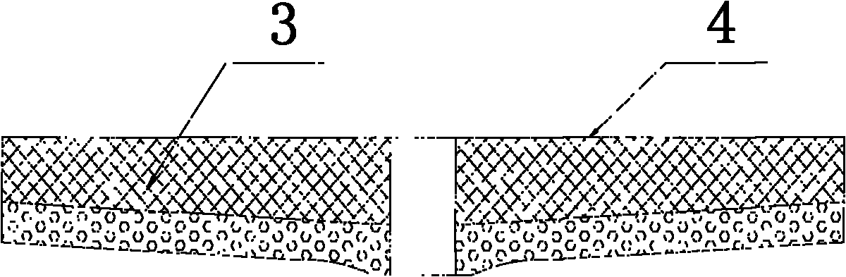 Composite lining plate of ball mill and preparation method thereof