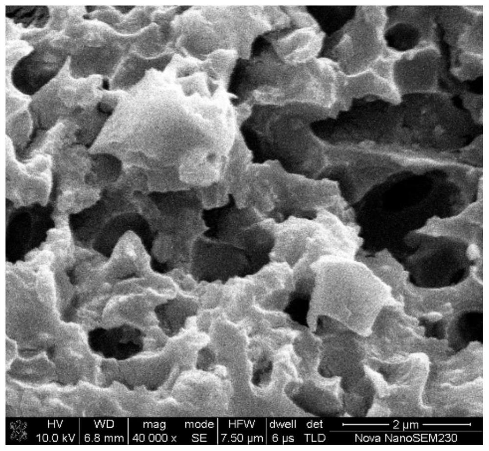 A kind of preparation method of porous carbon matrix composite material