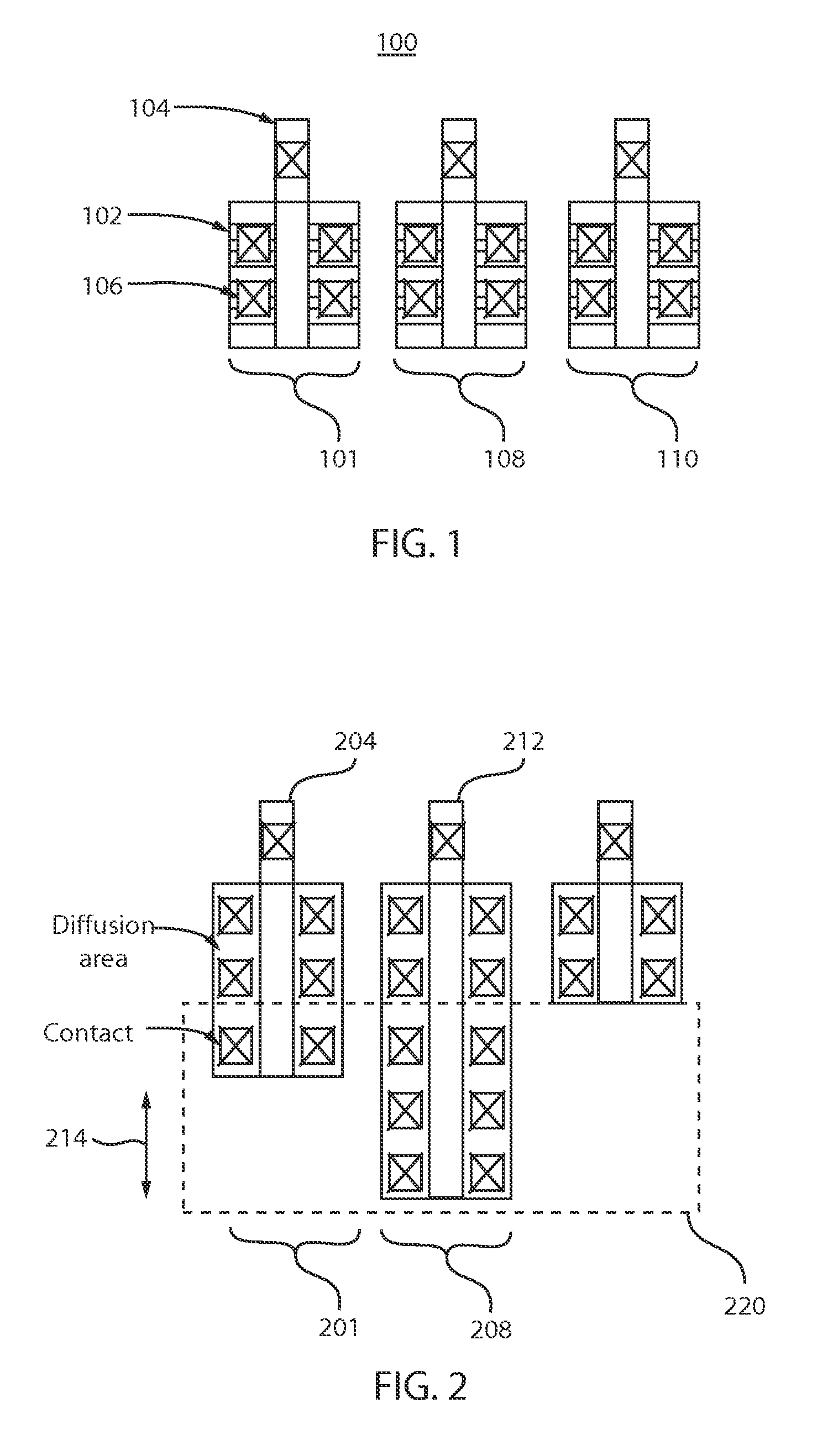 Multi-gate field-effect transistors with variable fin heights