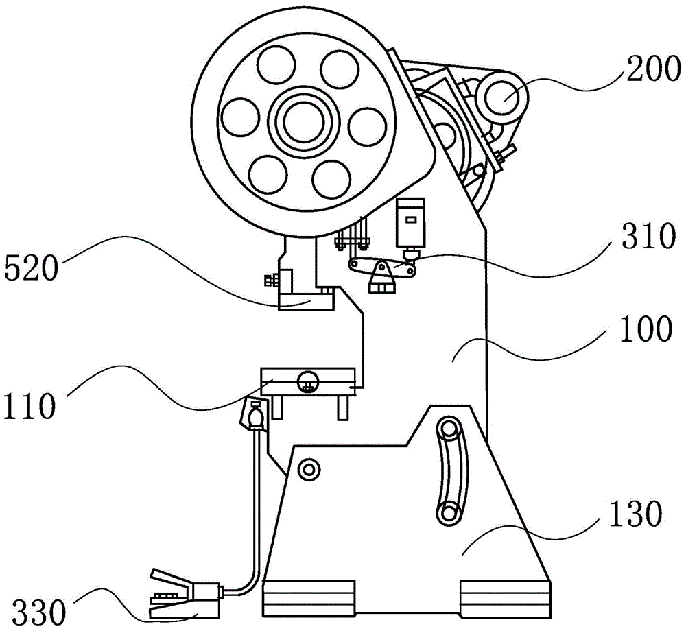 Tiltable press