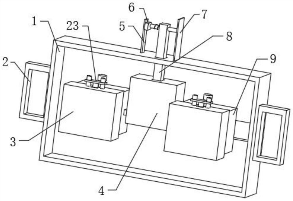 Comfortable eye fatigue relieving device for ophthalmology department