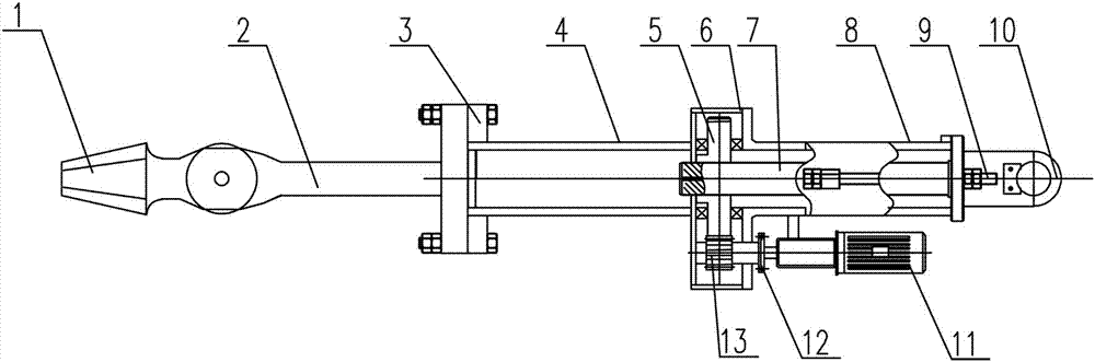 Electric steel wire rope balancing device and lifting method for vertical full-balance steel wire rope hoisting winch