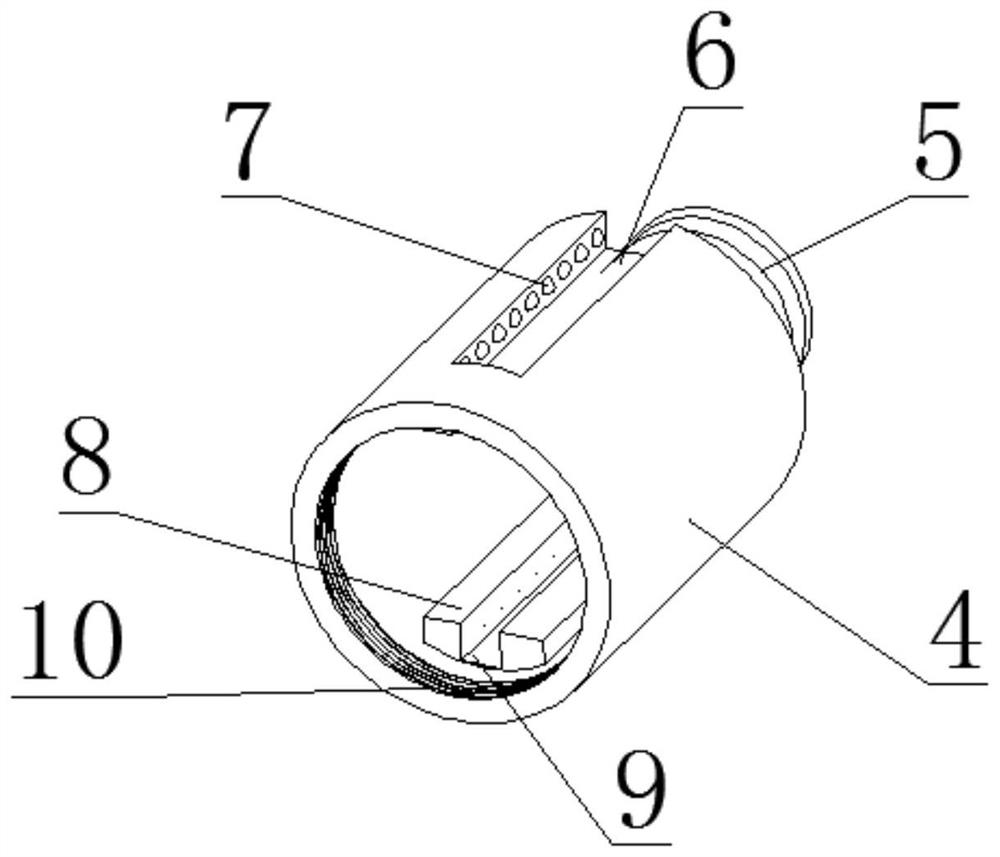 An ultrasonic thickness gauge with a stable contact between the probe and the workpiece