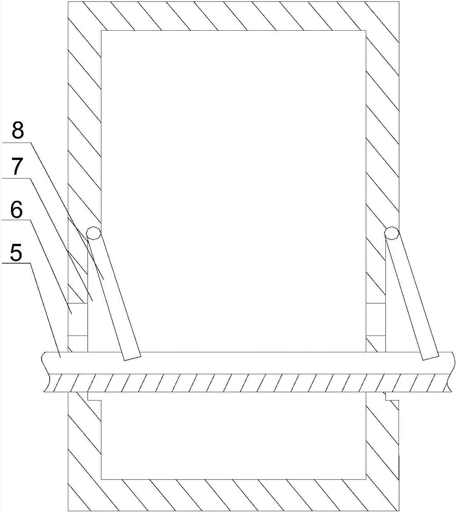 Cleaning method for outer side wall of arc glass