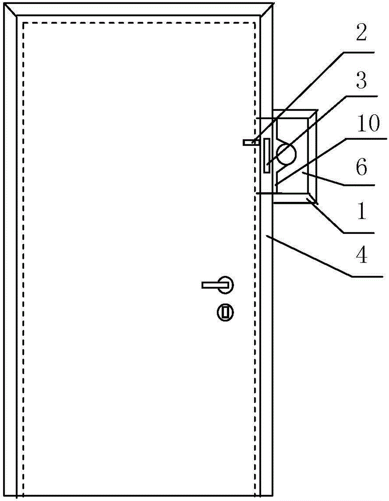 Detachable soundproof door framework