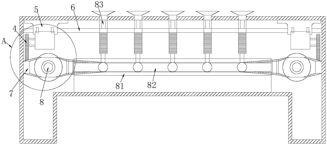 Detection clamp adaptive to a plurality of automobile accessory shapes