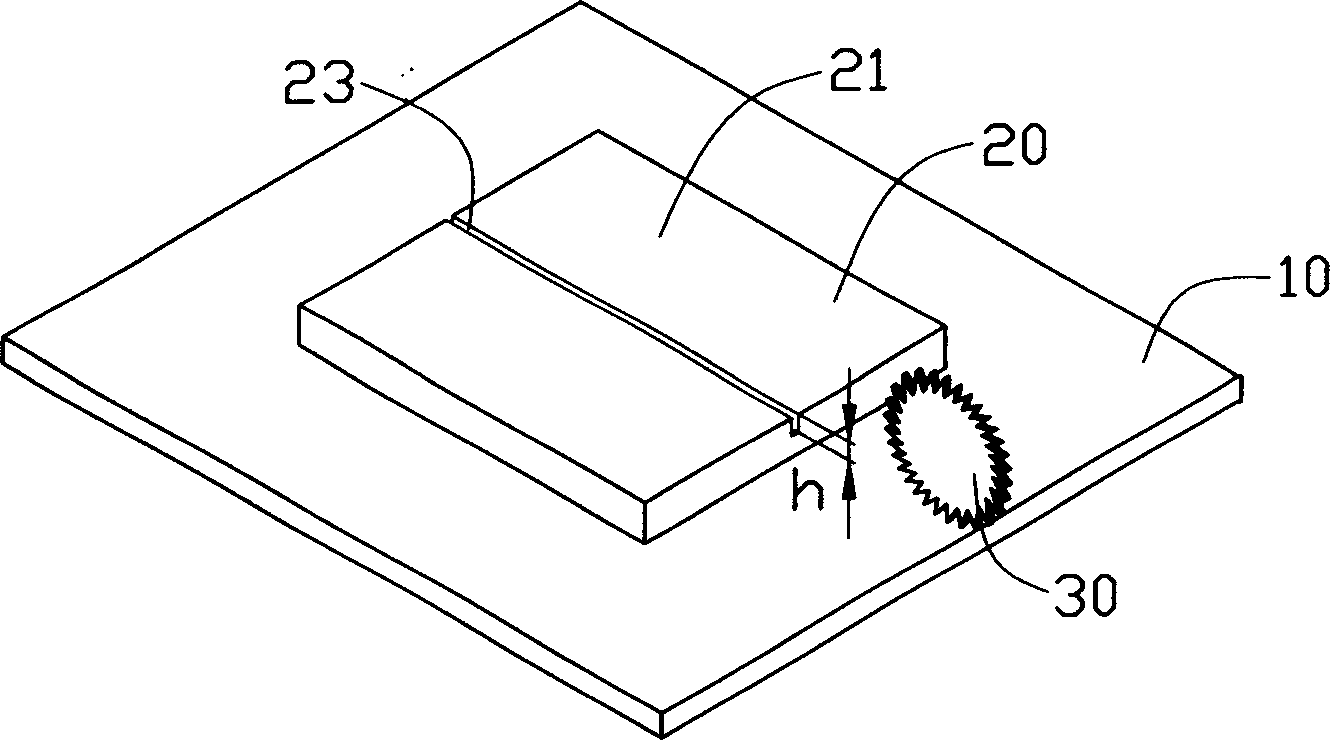 Cutting method of optical element